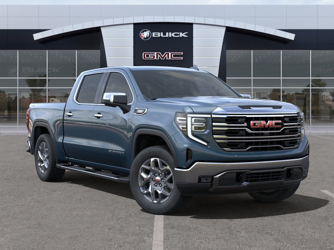 New 2025 GMC Sierra 1500 SLT Crew Cab in Milton McKenzie Buick GMC