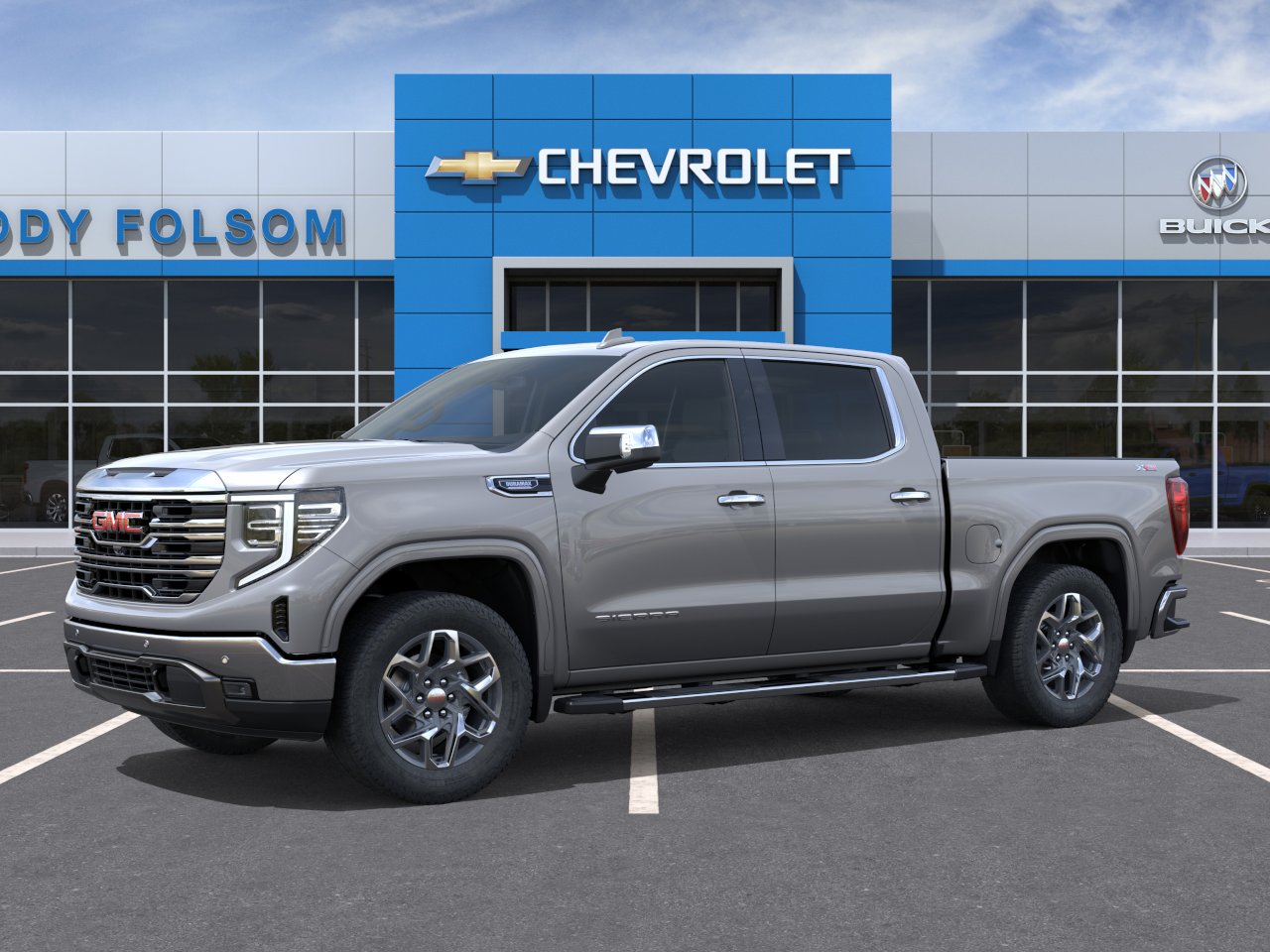 New 2026 Sterling Metallic GMC SLT image 25