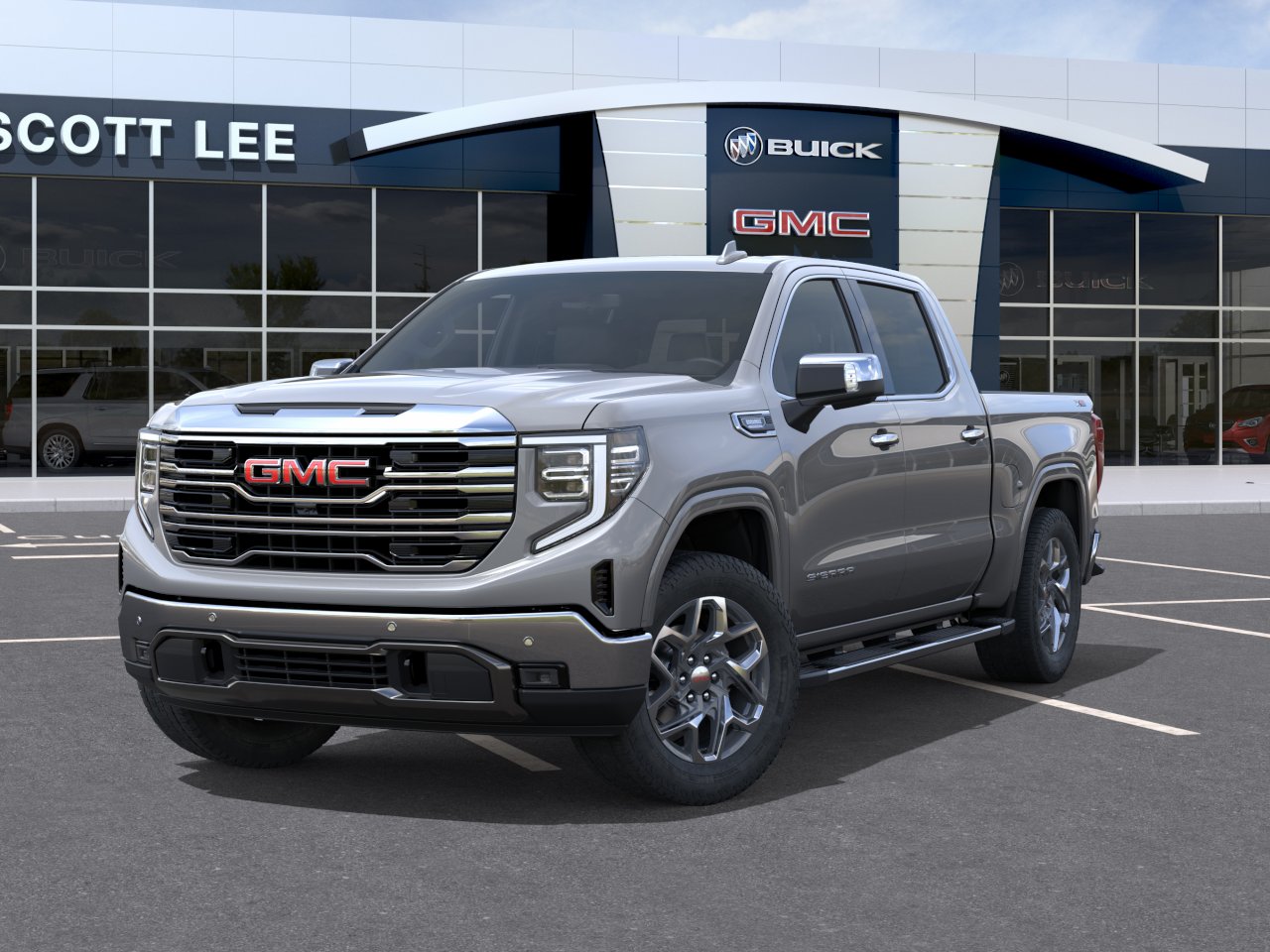 New 2026 Sterling Metallic GMC SLT image 6