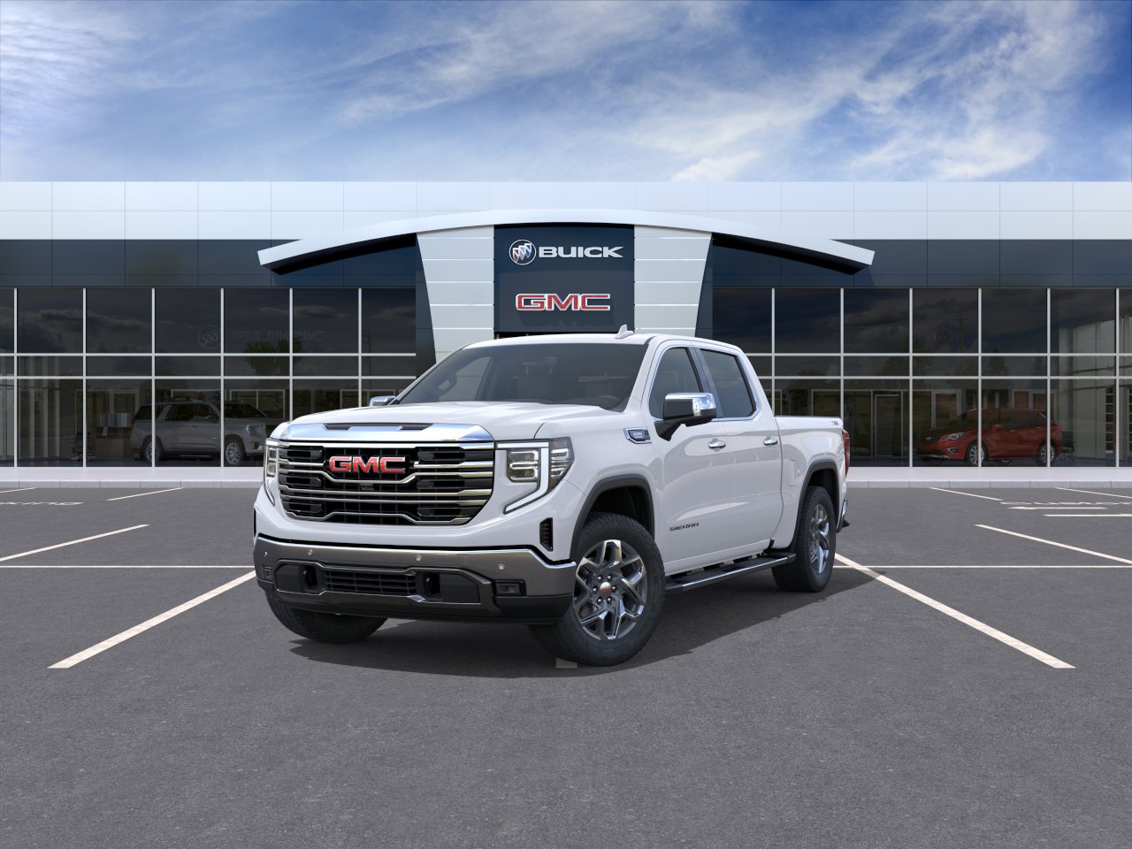 New 2026 Summit White GMC SLT image 32