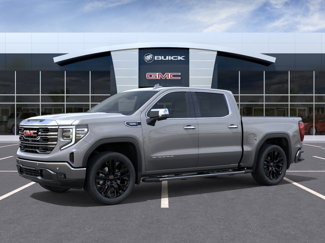 New 2026 Sterling Metallic GMC SLT image 2