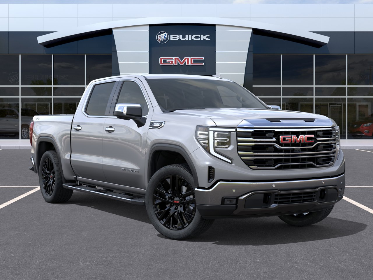 New 2026 Sterling Metallic GMC SLT image 7