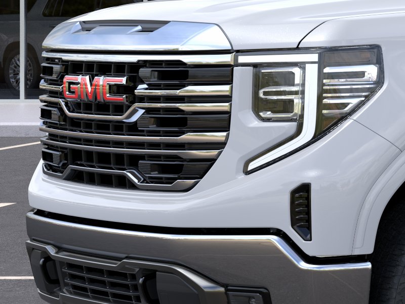 New 2026 Glacier White Tricoat GMC SLT image 37
