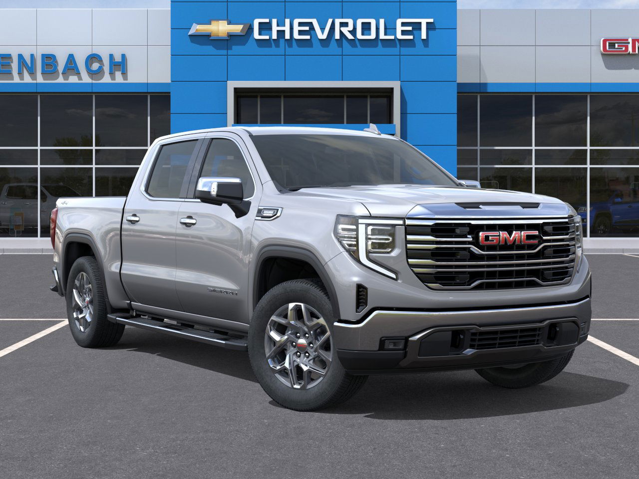 New 2026 Sterling Metallic GMC SLT image 7