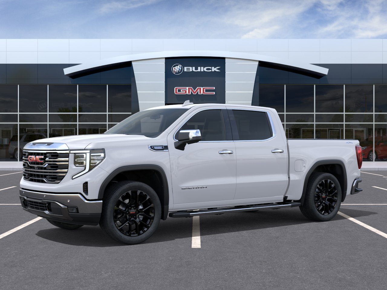 New 2026 Summit White GMC SLT image 2