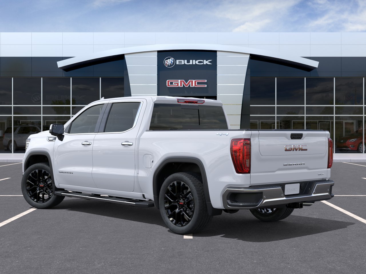 New 2026 Summit White GMC SLT image 3