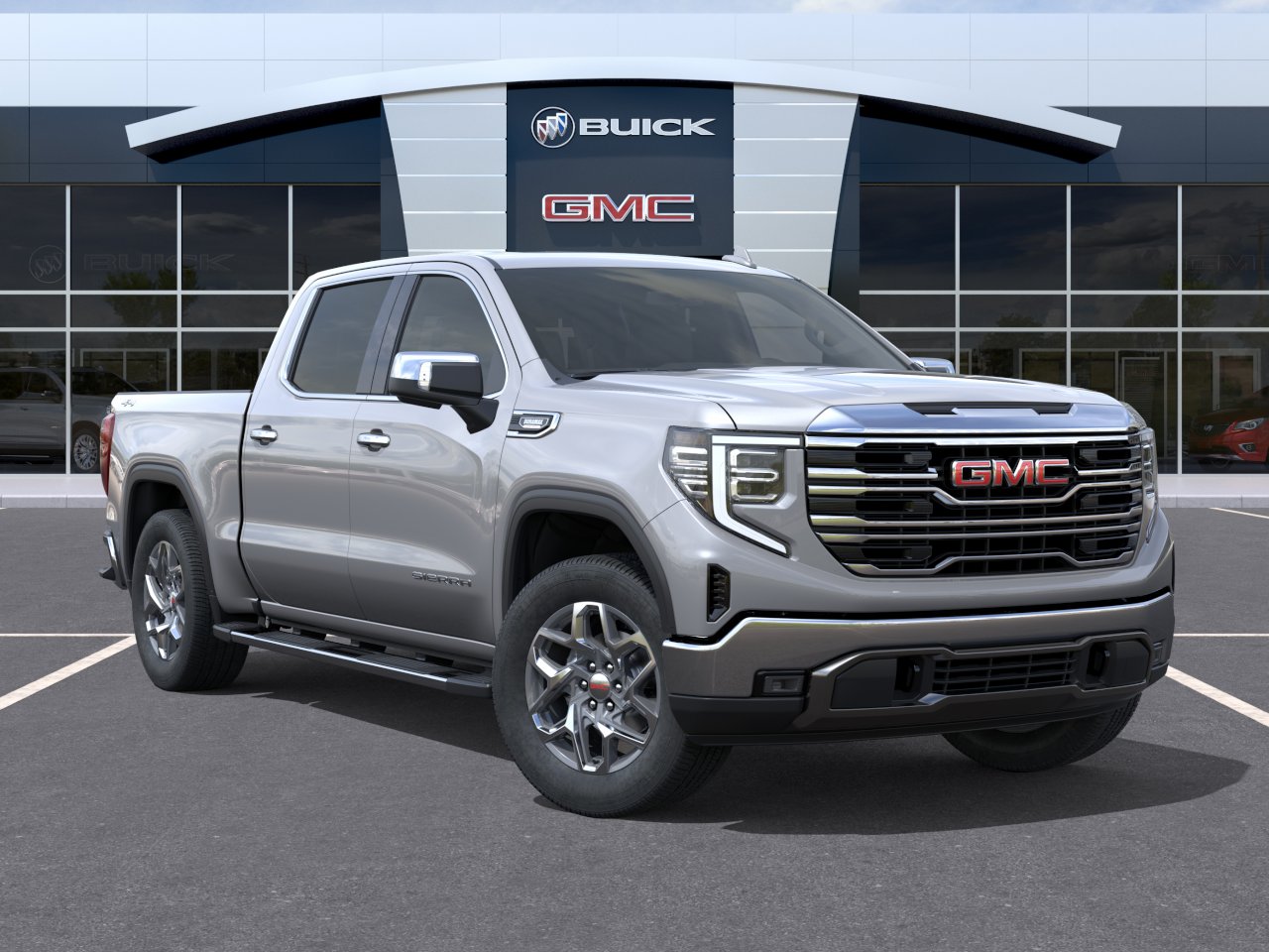 New 2026 Sterling Metallic GMC SLT image 7