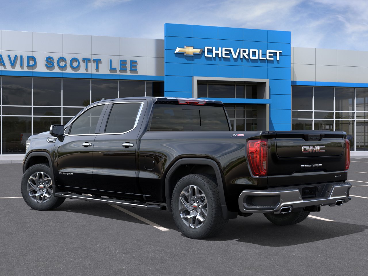New 2026 Onyx Black GMC SLT image 3