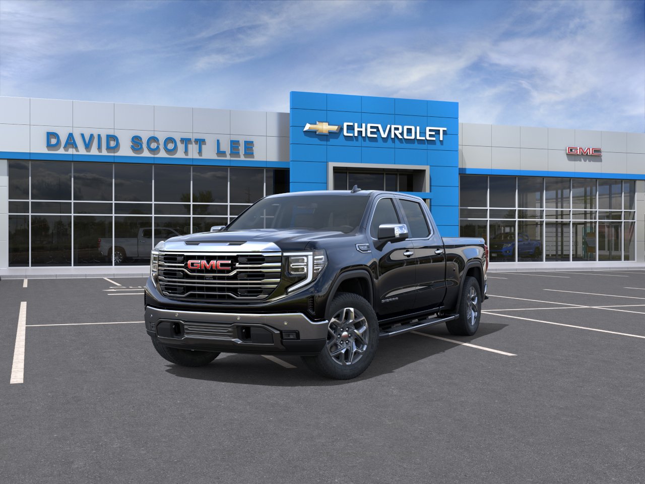 New 2026 Onyx Black GMC SLT image 8