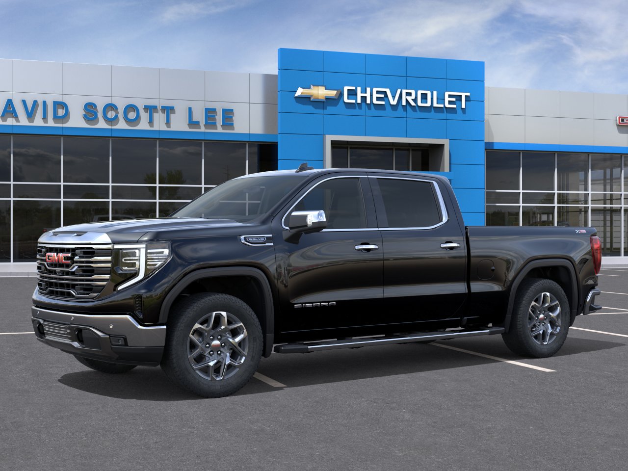 New 2026 Onyx Black GMC SLT image 2