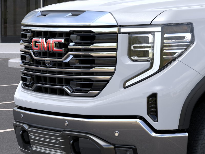 New 2026 Glacier White Tricoat GMC SLT image 37
