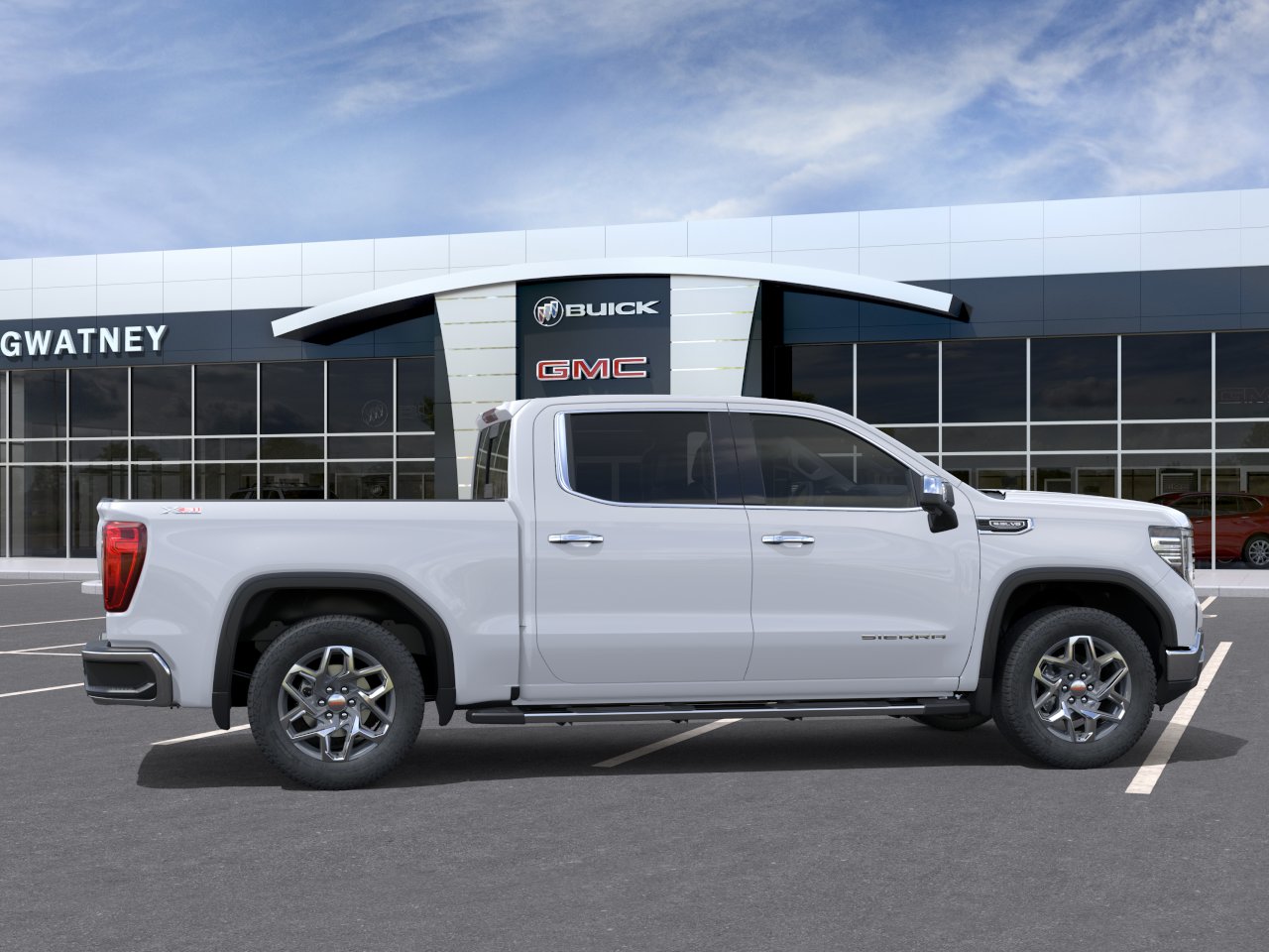 New 2026 Glacier White Tricoat GMC SLT image 29