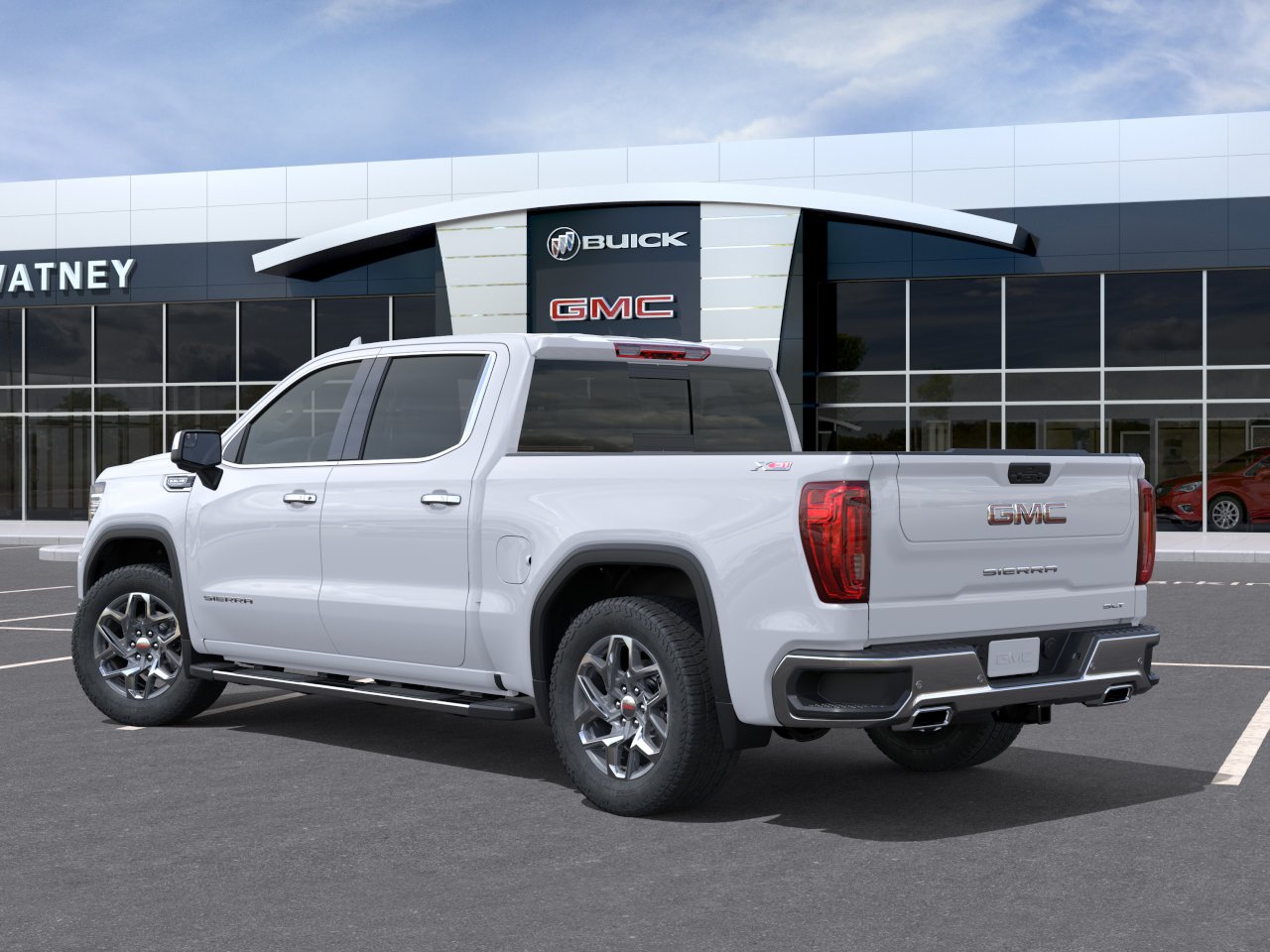 New 2026 Glacier White Tricoat GMC SLT image 27