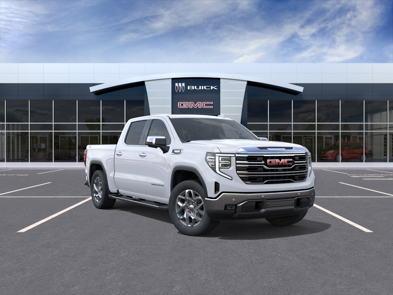 New 2026 Summit White GMC SLT image 26