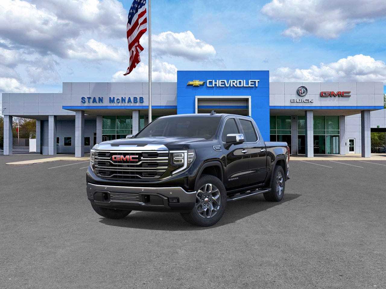 New 2026 Onyx Black GMC SLT image 32