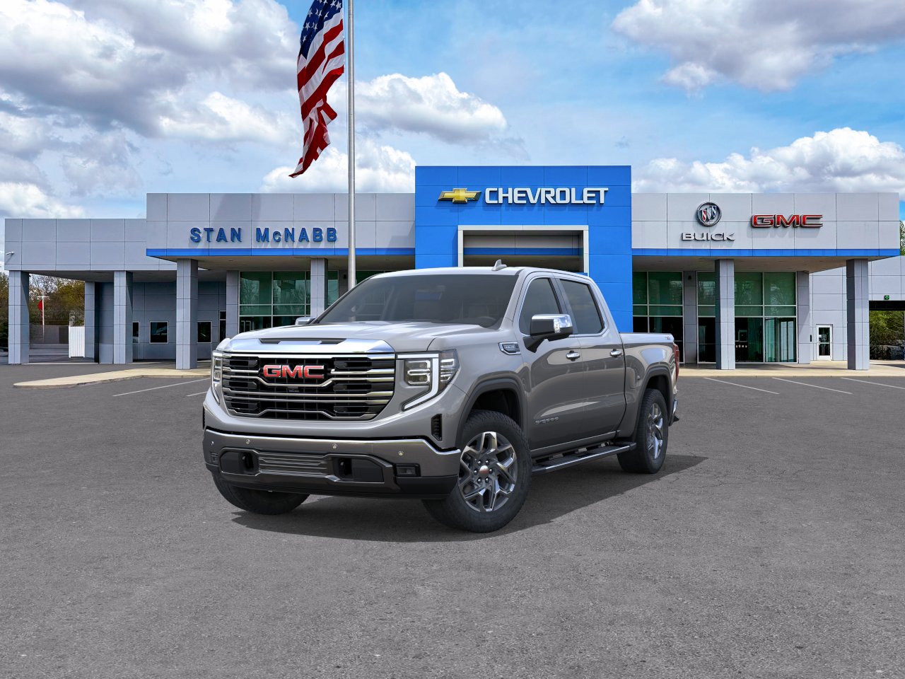 New 2026 Sterling Metallic GMC SLT image 32