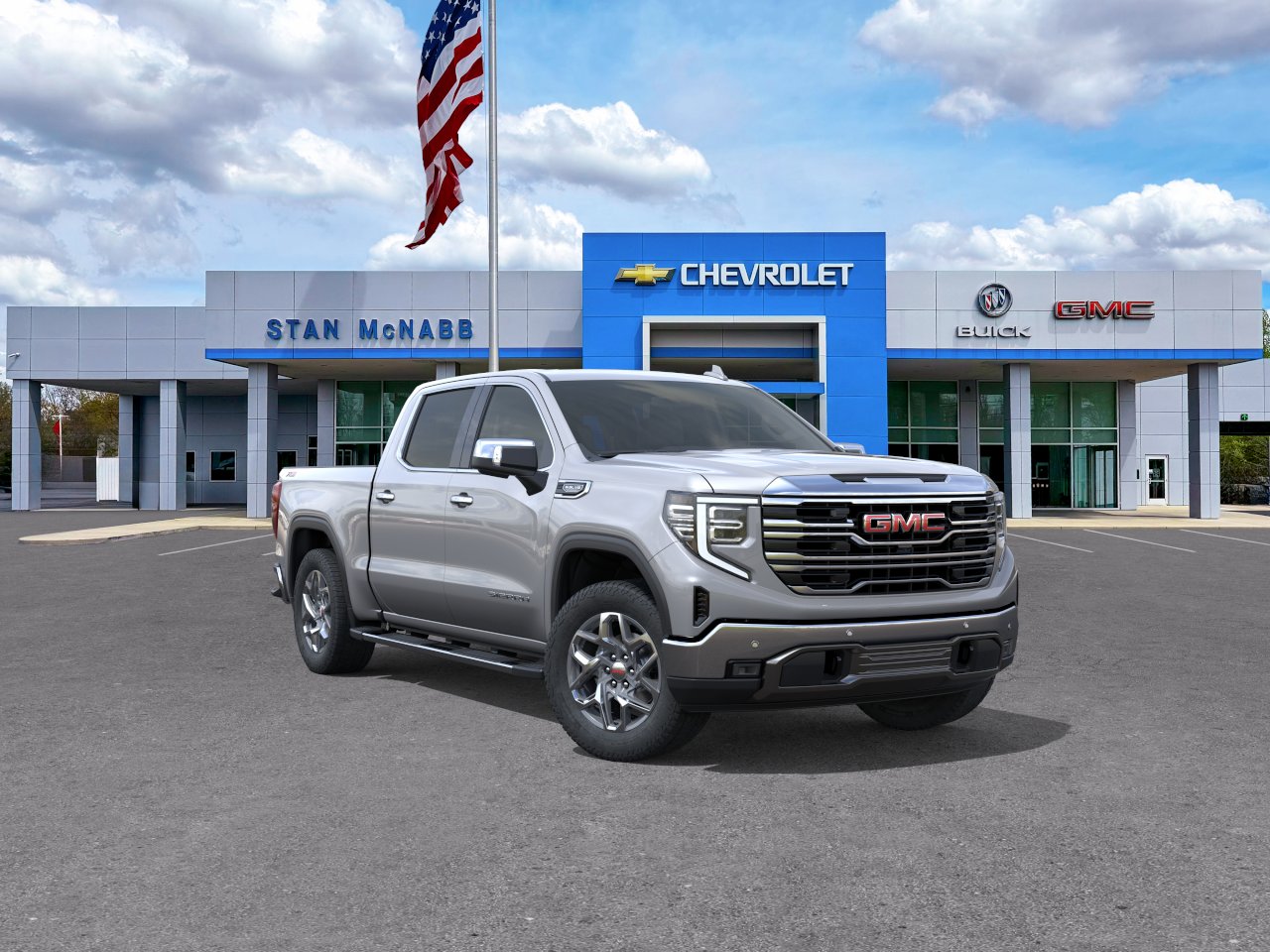 New 2026 Sterling Metallic GMC SLT image 25