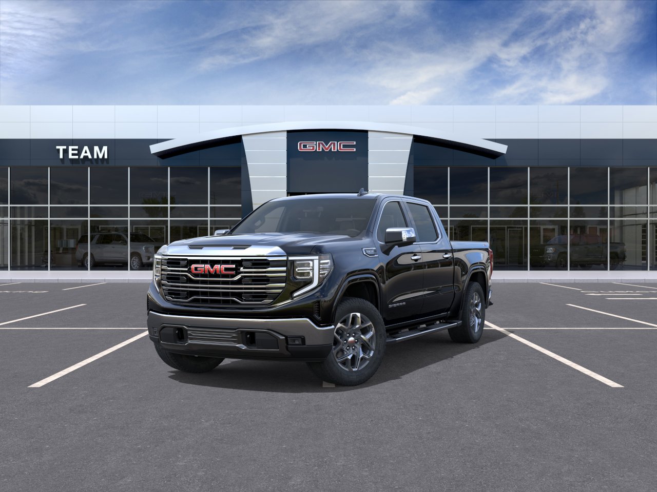 New 2026 Onyx Black GMC SLT image 32