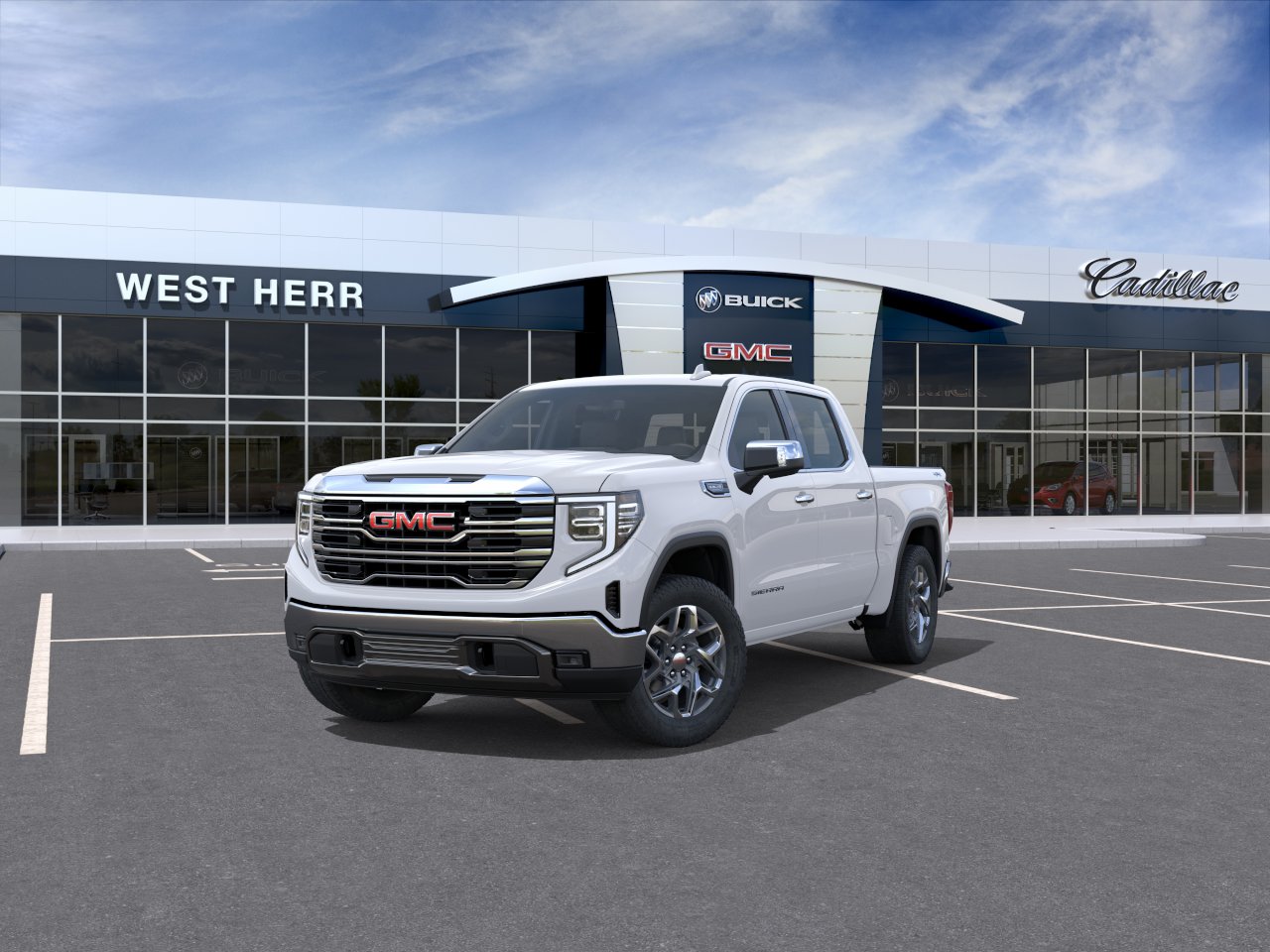 New 2026 Summit White GMC SLT image 8