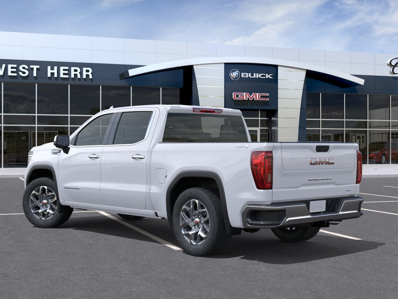 New 2026 Summit White GMC SLT image 3