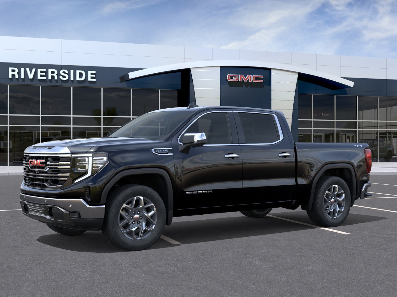 New 2026 Onyx Black GMC SLT image 2