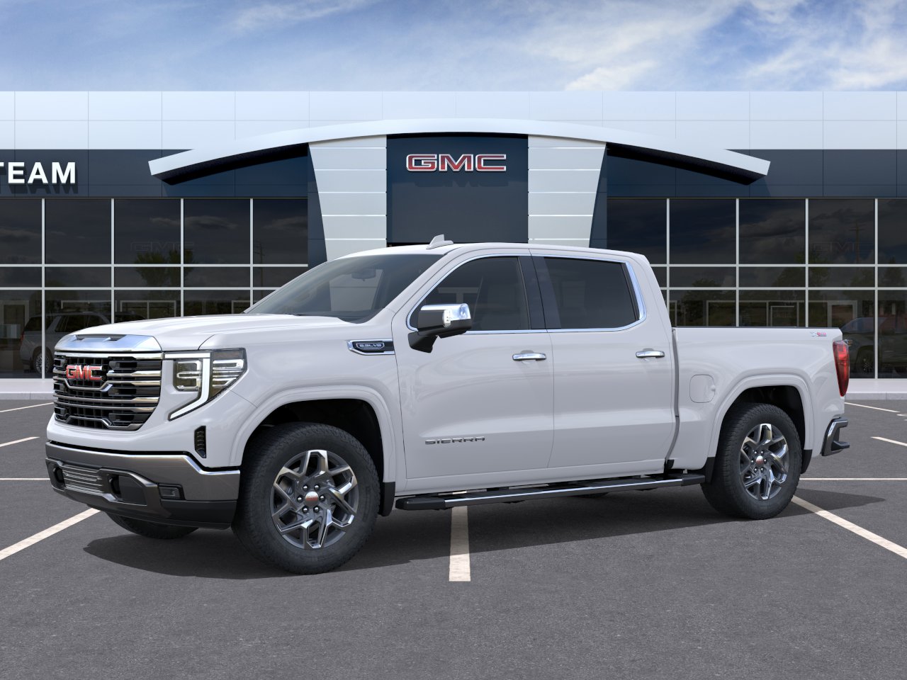 New 2026 Summit White GMC SLT image 35