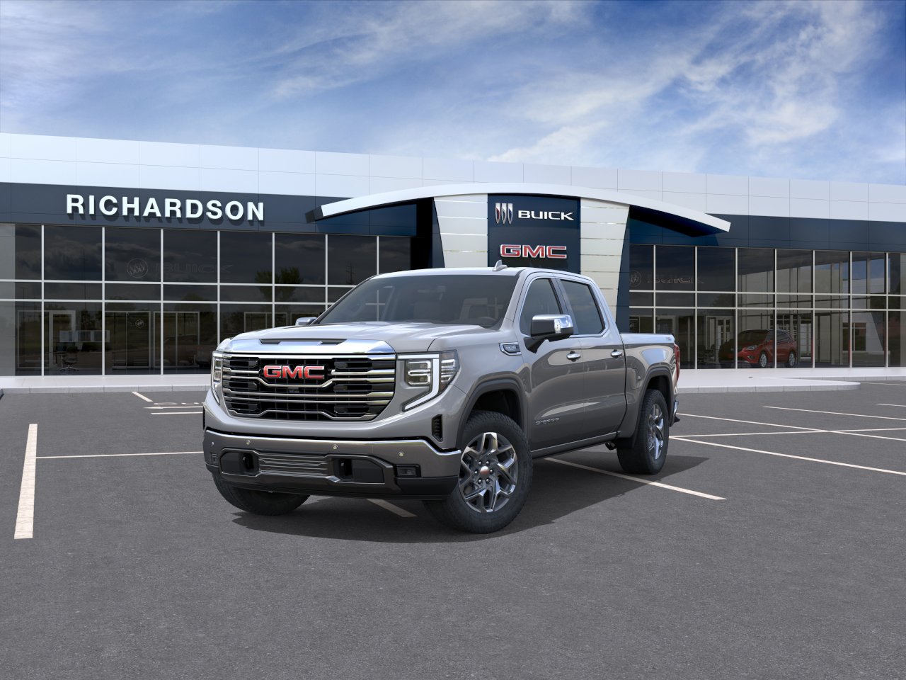 New 2026 Sterling Metallic GMC SLT image 32