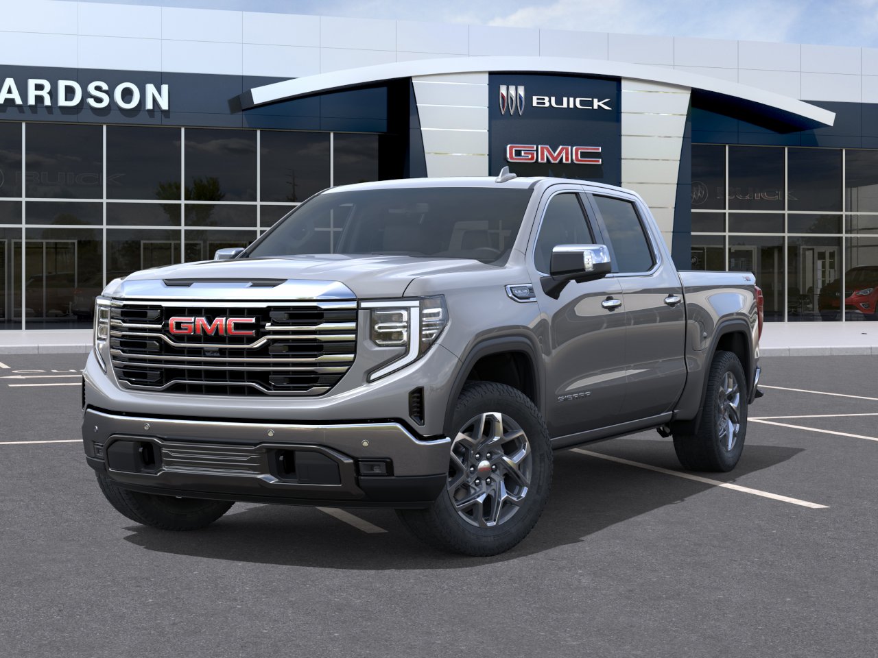 New 2026 Sterling Metallic GMC SLT image 30