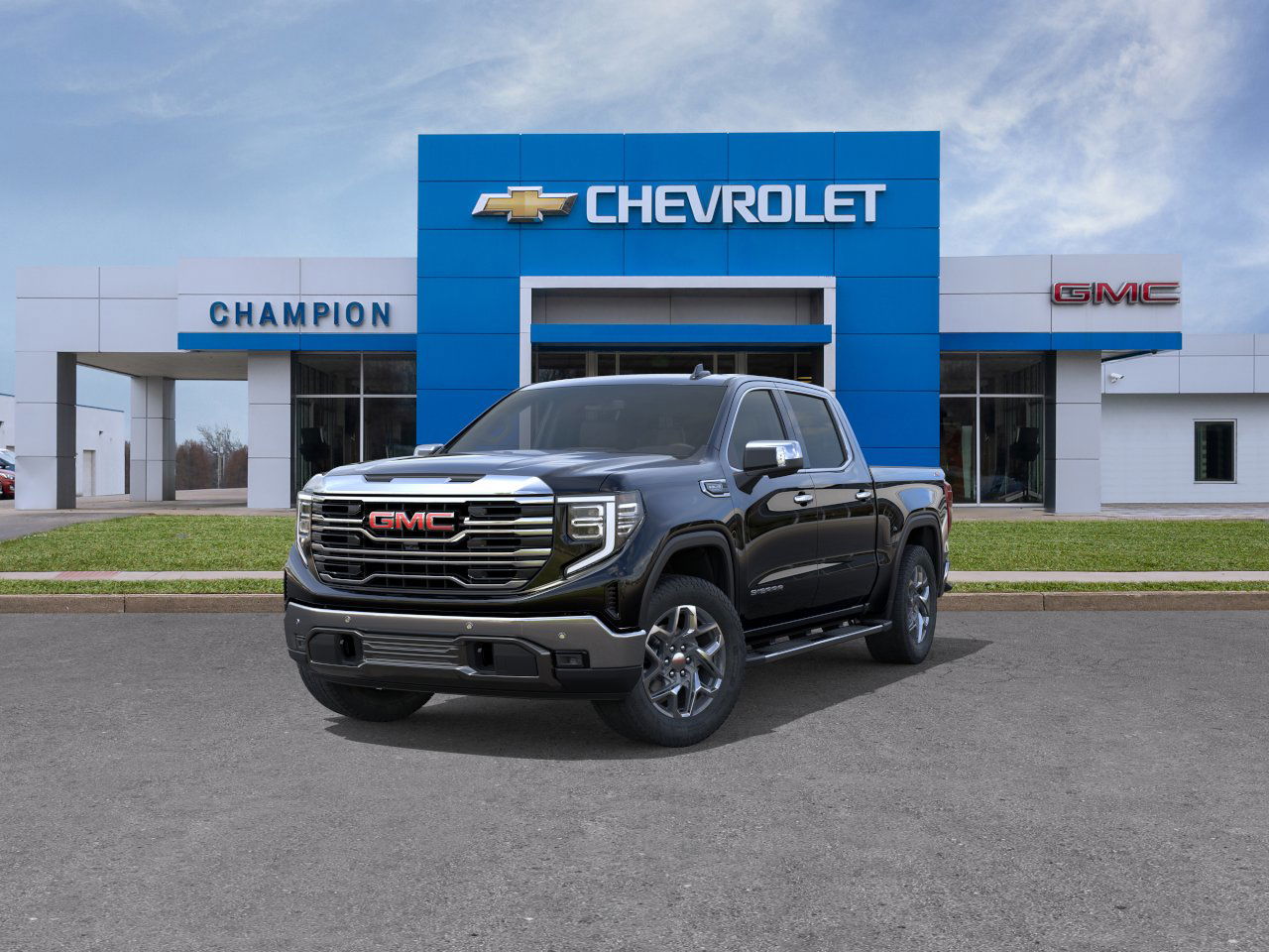 New 2026 Onyx Black GMC SLT image 8