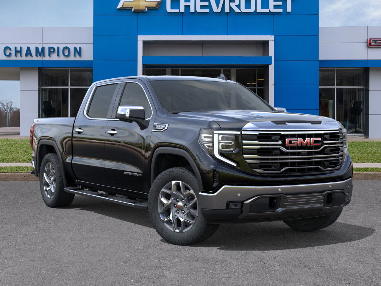 New 2026 Onyx Black GMC SLT image 7