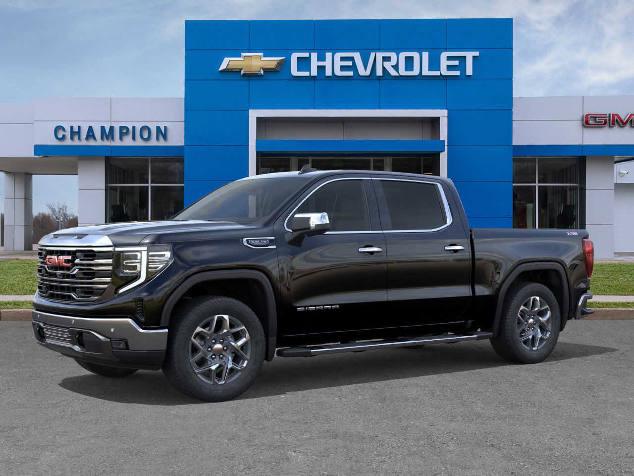 New 2026 Onyx Black GMC SLT image 2