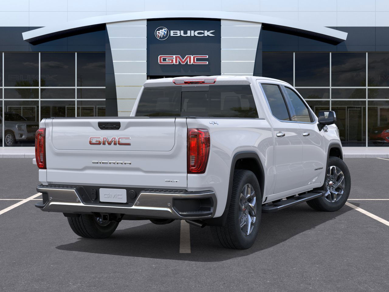 New 2026 Summit White GMC SLT image 37