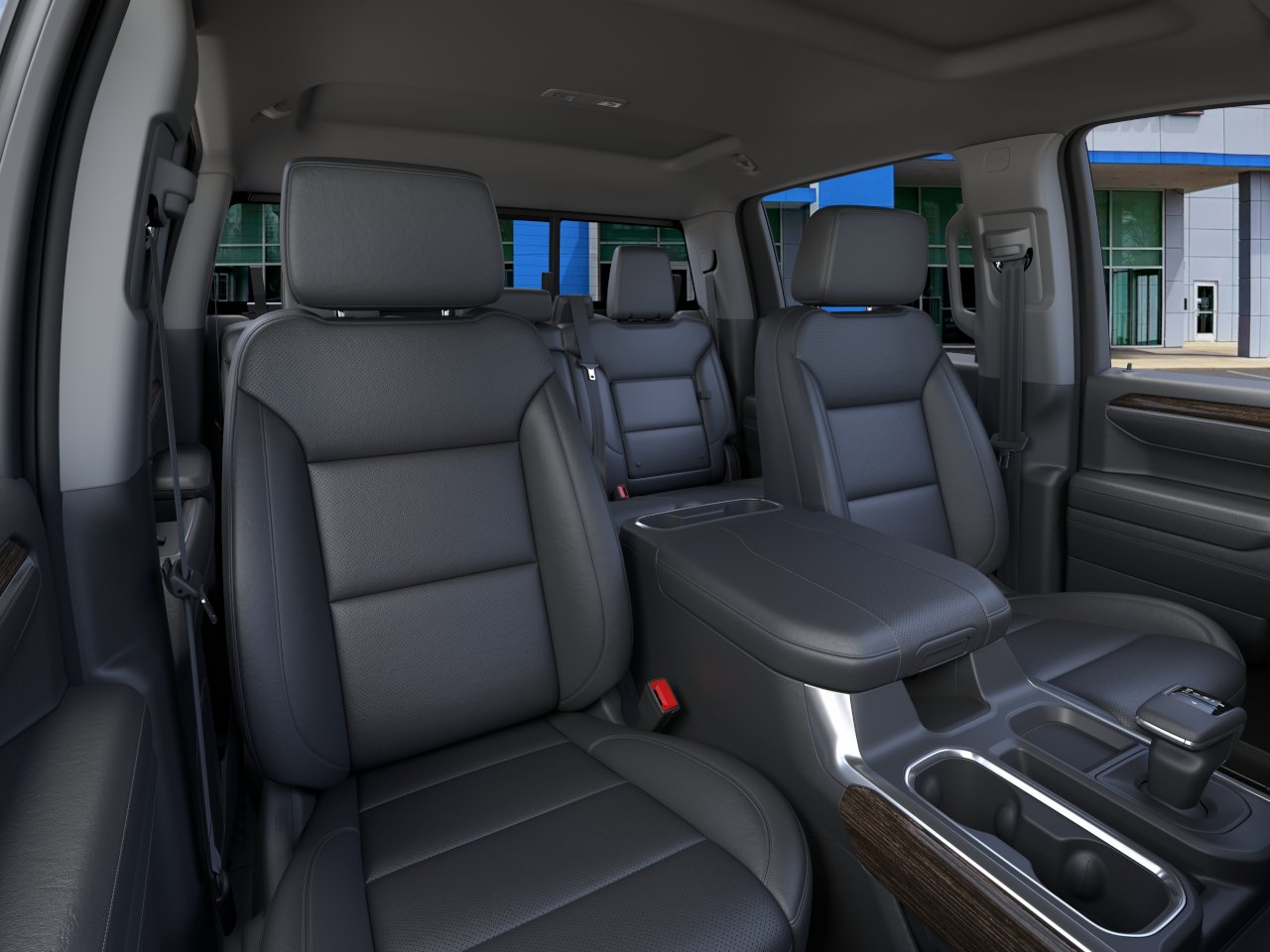 New 2026 Glacier White Tricoat GMC SLT image 40