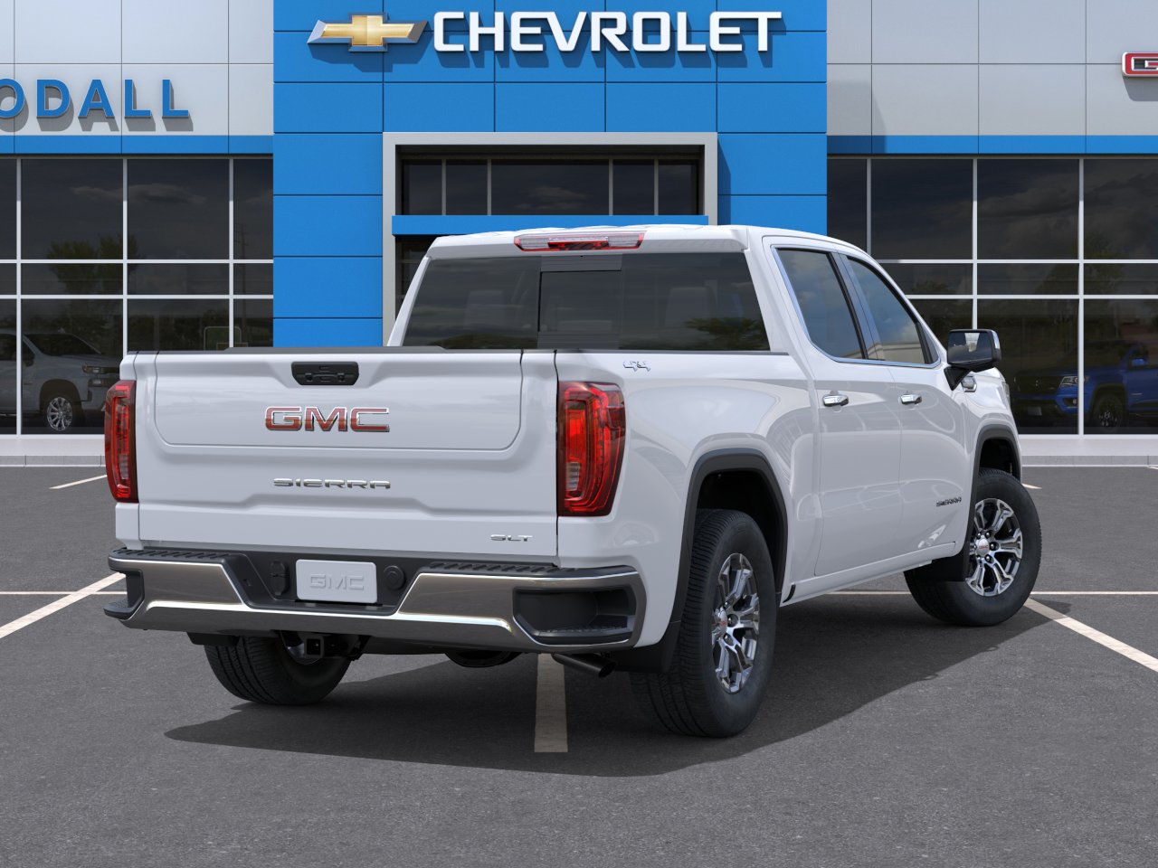 New 2026 Glacier White Tricoat GMC SLT image 28