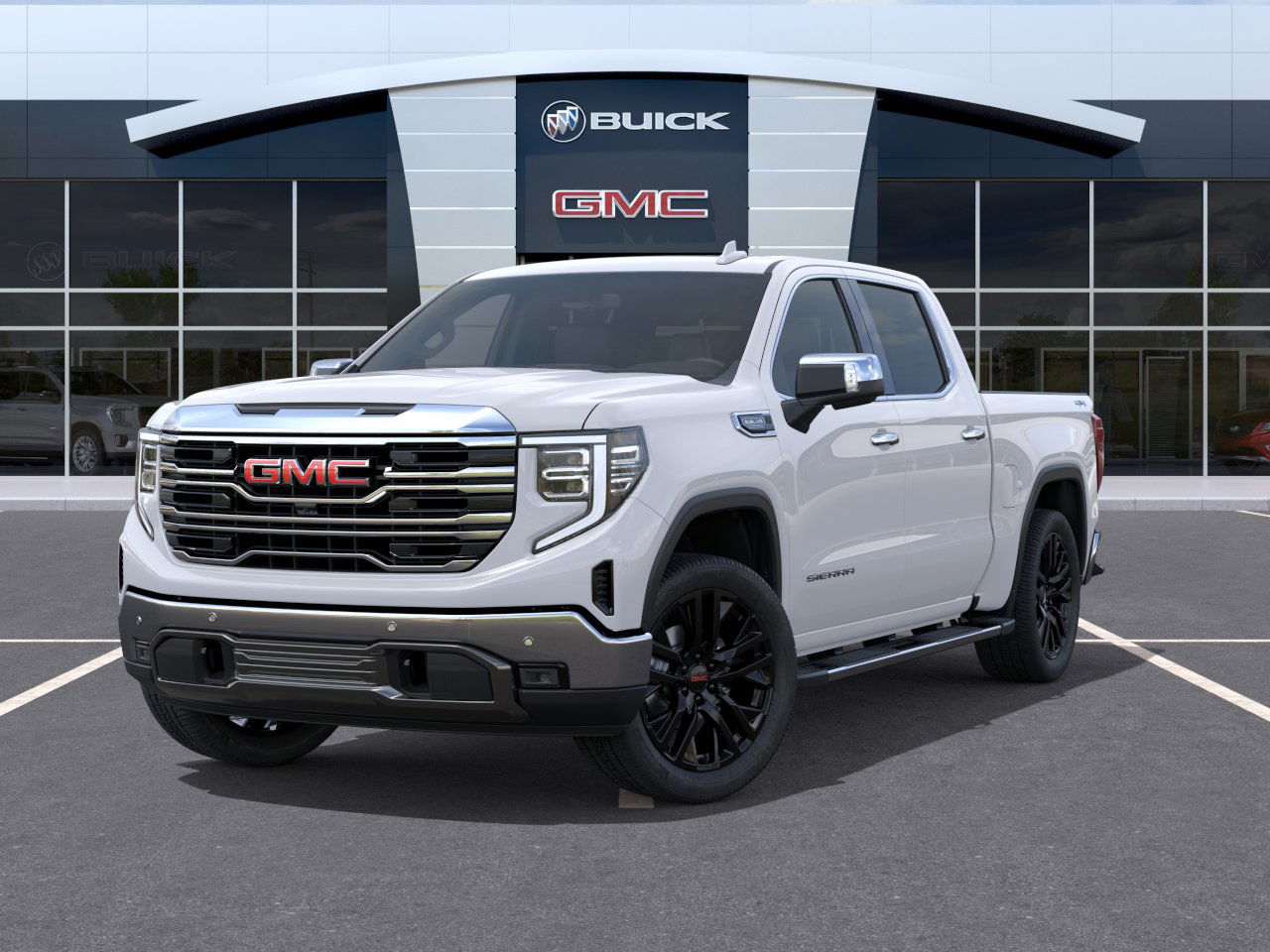 New 2026 Summit White GMC SLT image 6