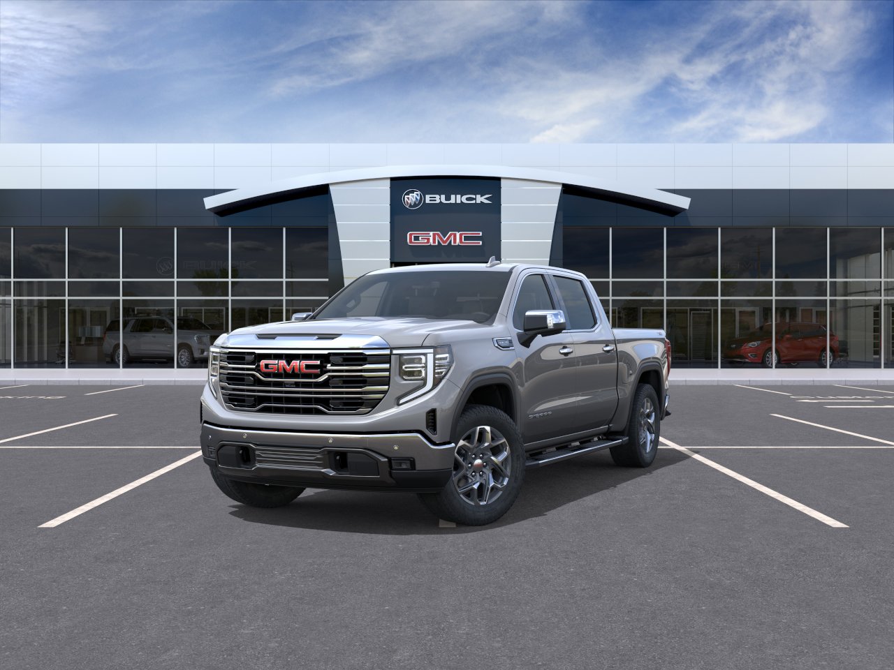 New 2026 Sterling Metallic GMC SLT image 32