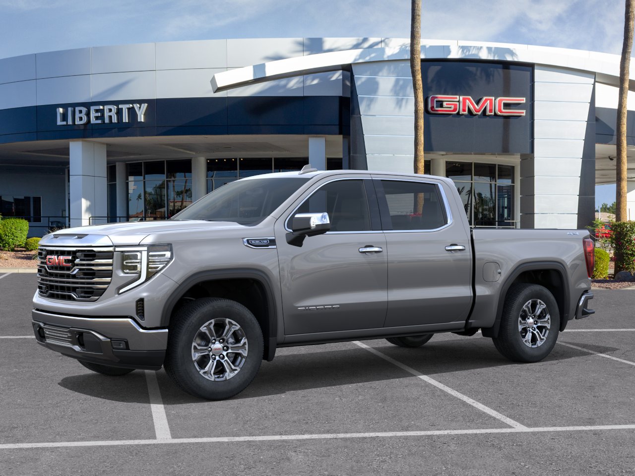 New 2026 Sterling Metallic GMC SLT image 2