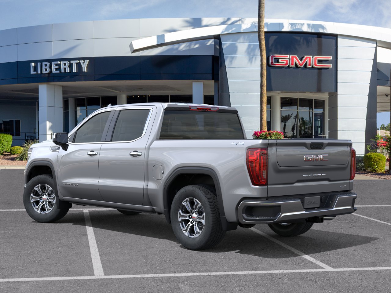 New 2026 Sterling Metallic GMC SLT image 3