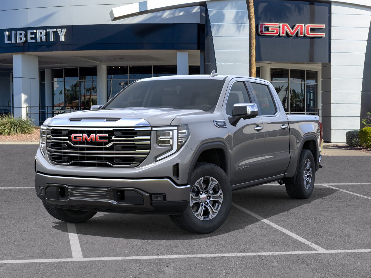 New 2026 Sterling Metallic GMC SLT image 6