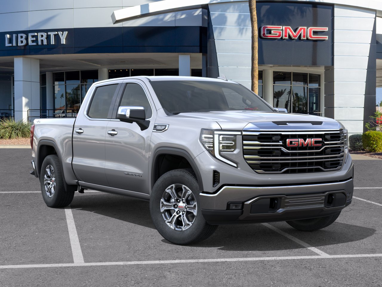 New 2026 Sterling Metallic GMC SLT image 7