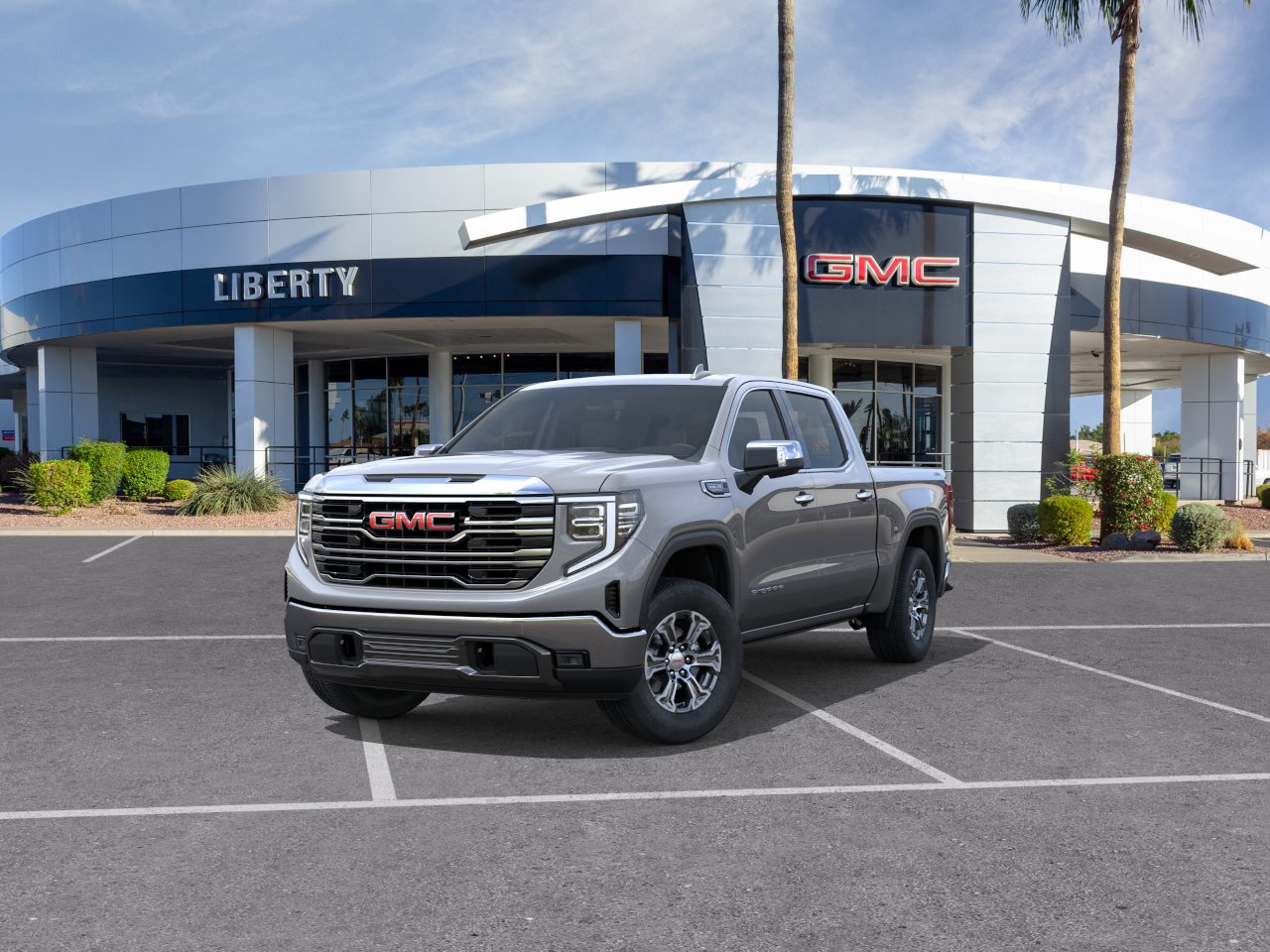 New 2026 Sterling Metallic GMC SLT image 8