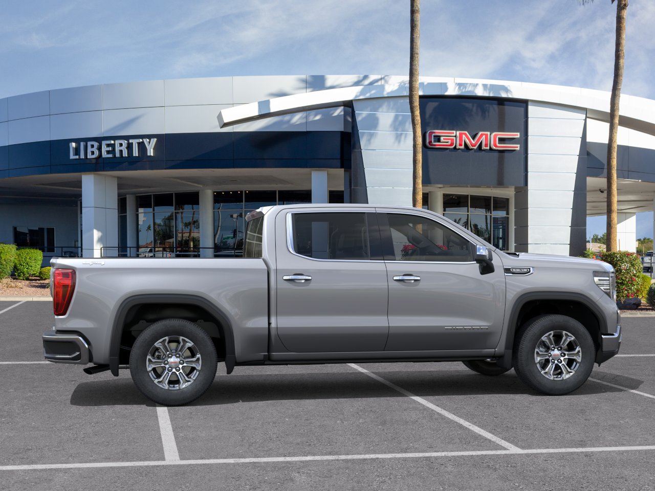 New 2026 Sterling Metallic GMC SLT image 5