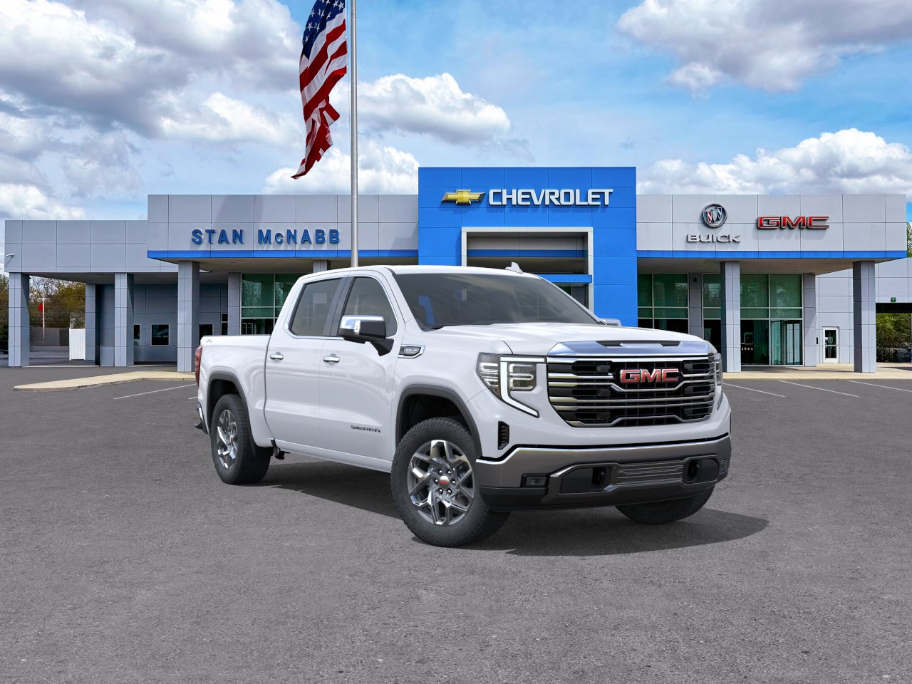New 2026 Summit White GMC SLT image 25