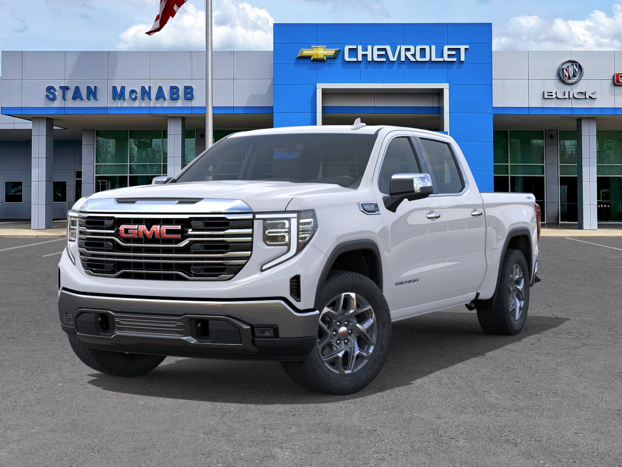 New 2026 Summit White GMC SLT image 30