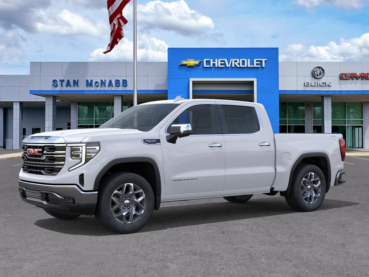 New 2026 Summit White GMC SLT image 26