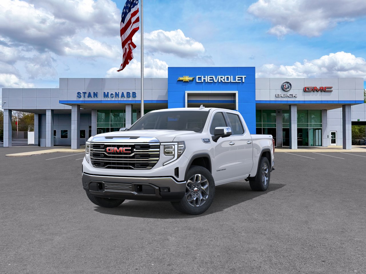New 2026 Summit White GMC SLT image 32