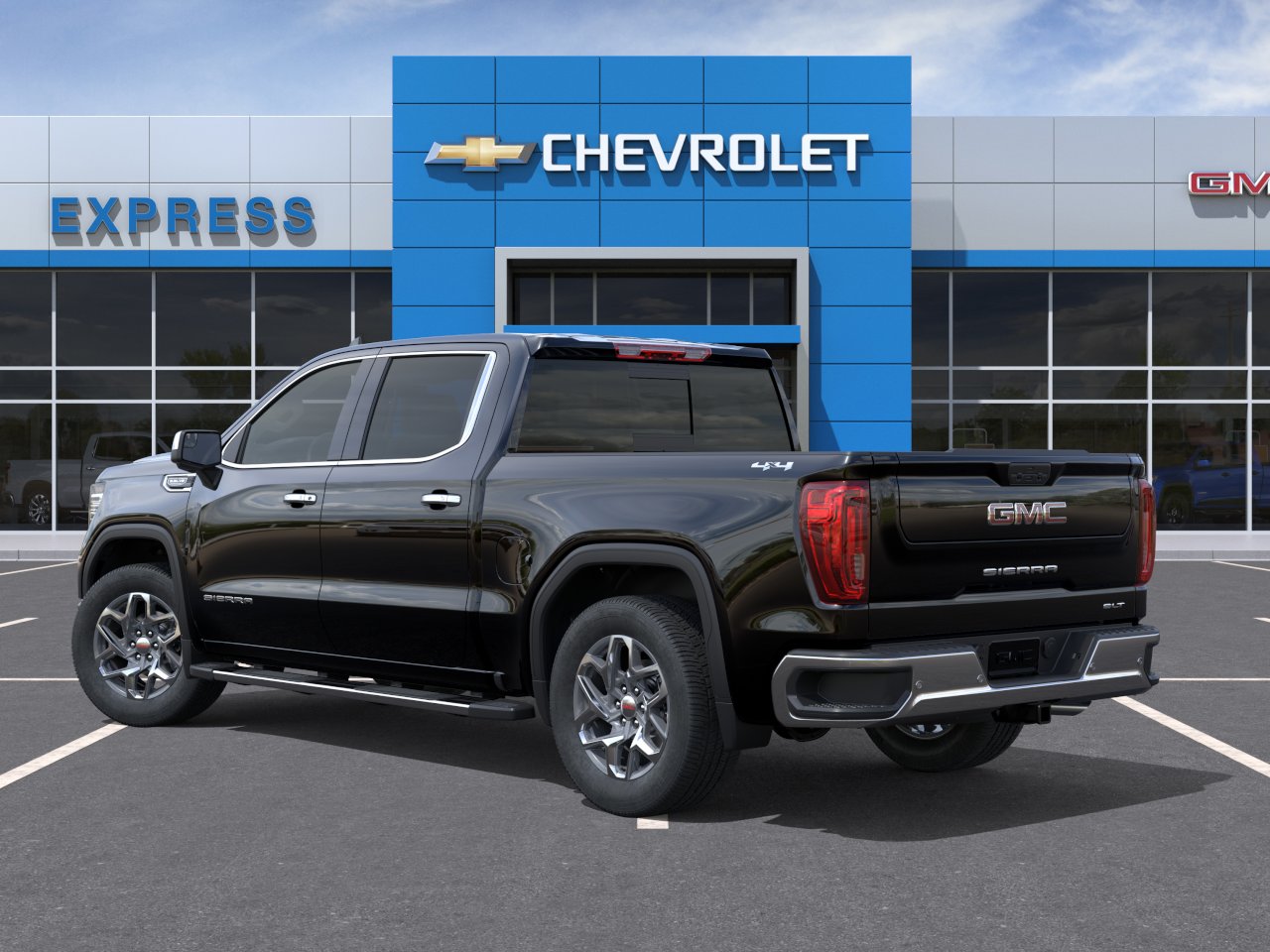 New 2026 Onyx Black GMC SLT image 45