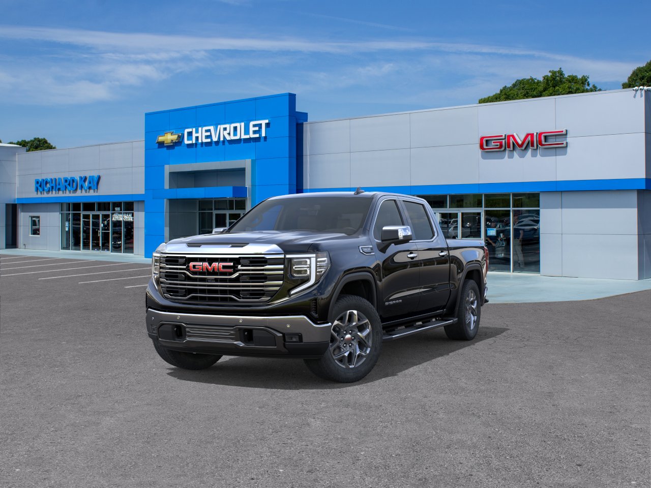 New 2026 Onyx Black GMC SLT image 32