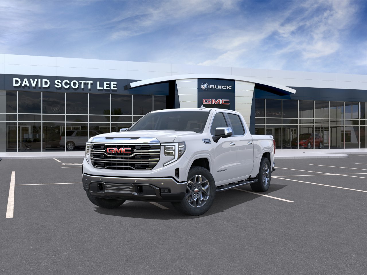 New 2026 Summit White GMC SLT image 8