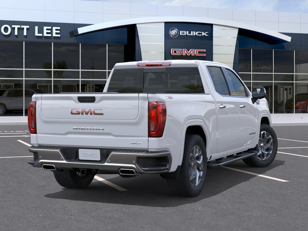 New 2026 Summit White GMC SLT image 4